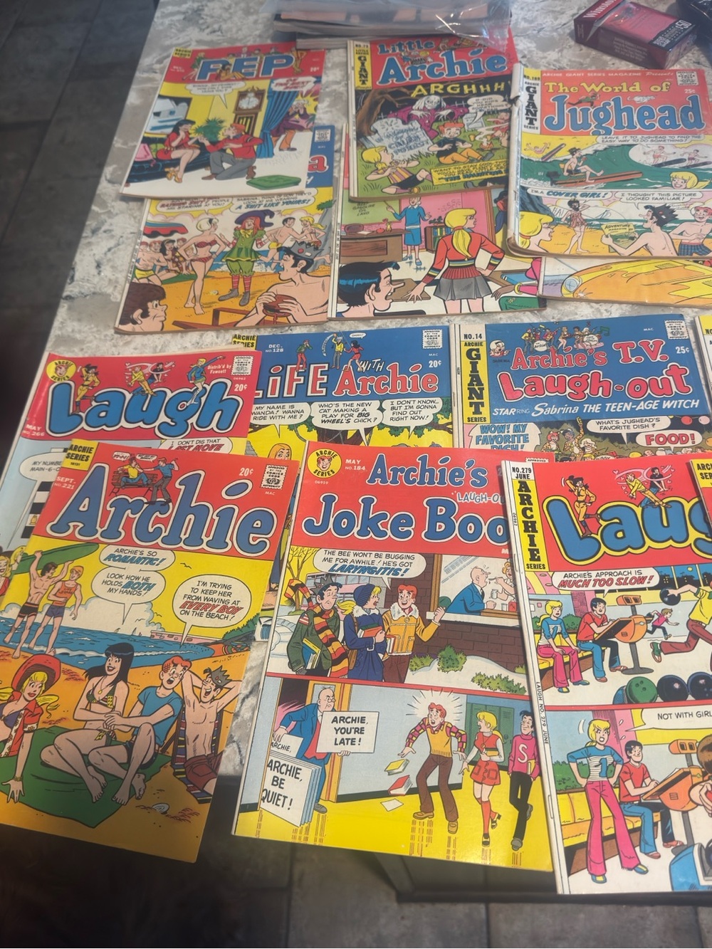 Archie Comics Lot - Colorful Vintage Archie & Friends 14 total